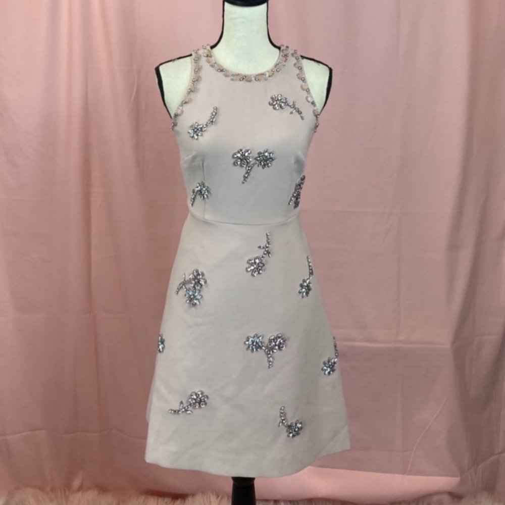 BEJEWELED DETAIL DRESS